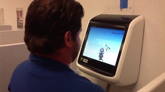 Urinal game at Lehigh Valley Iron Pigs Demonstration смотреть онлайн