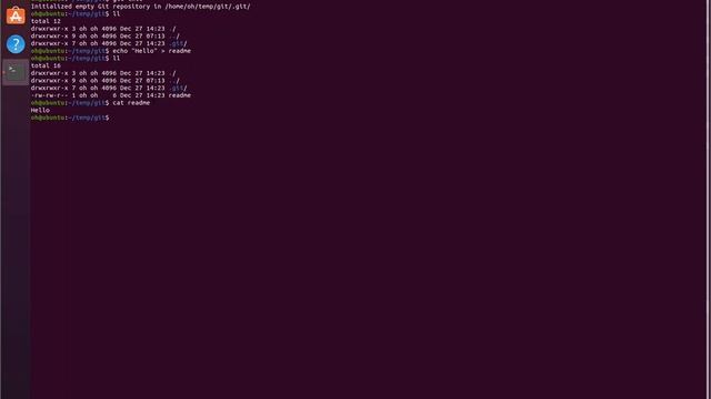Git - Init & Commit смотреть онлайн