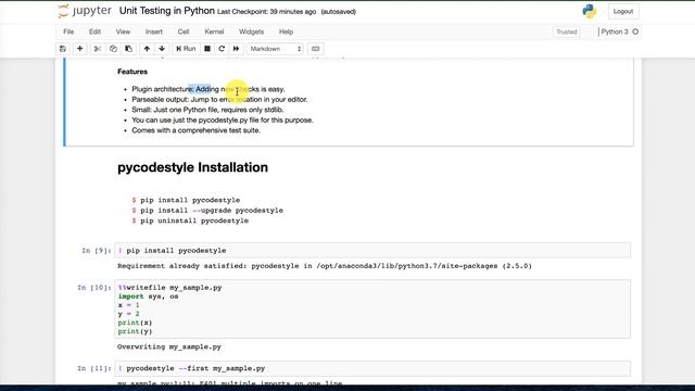 Python Unit Testing py code style | Python Programming Master Class|Nasrullah Mahar смотреть онлайн