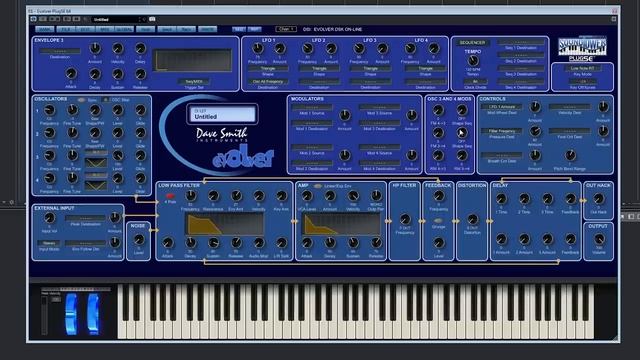 Dave Smith Instruments Evolver смотреть онлайн