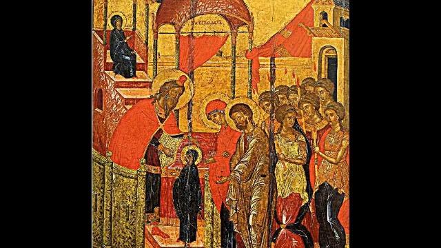 Ирмос. Песнь 9-я. Канона 1-го Праздника Введения во Храм Пресвятой Богородицы. Глас 4. смотреть онлайн