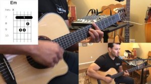 Antonio Banderas - Cancion del Mariachi - La Balada del Pistolero - Desperado Guitar Lesson