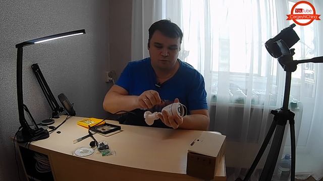 Бюджетная пластиковая IP камера Unitoptek 1 мегапиксель и 720p