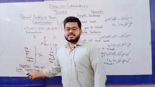 Present Indefinite Tense | Present Simple | Present Tense in Urdu | Tenses | Explore with Asif смотреть онлайн