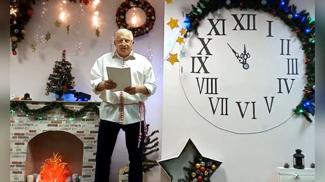 Новогоднее поздравление Пётр Синявский смотреть онлайн