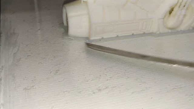 Тестируем 3D-печать АБС+ от Стримпласт - снятие со стола смотреть онлайн