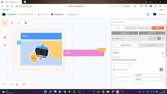 Creating a Slider in the Telegram Bot / Replaceable Inline Commands / Difference of commands смотреть онлайн
