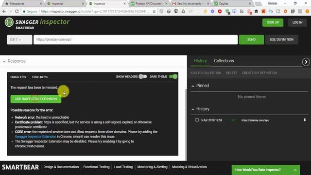 Ferramentas para teste de API REST | Série Top 5 | Swagger | SW9 смотреть онлайн