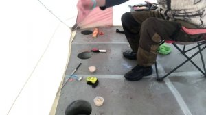 Зимняя рыбалка с комфортом .Десногорское Водохранилище 29-31 января  ,ловля подлещика на поплавок