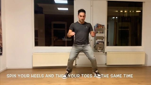 How To Do FOOTWORK Popping (dance) Tutorial For Beginners STEP BY STEP | Freestyle Elyas #5