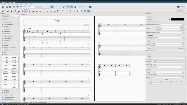 Создание табов в musescore (руководство от нуба нубу) смотреть онлайн