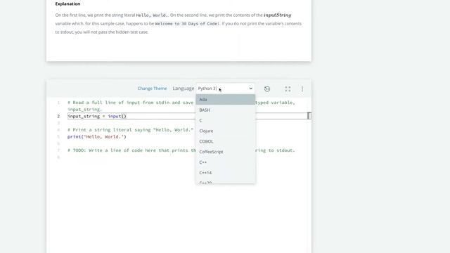 Python Hackerrank Day 0 Hello World смотреть онлайн