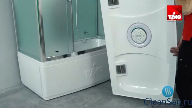 Видео инструкция по сборке Душевой кабины Timo T-8870