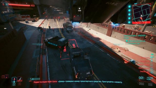 Пытаюсь сбить ави Макс-так в Cyberpunk 2077 2.0 смотреть онлайн