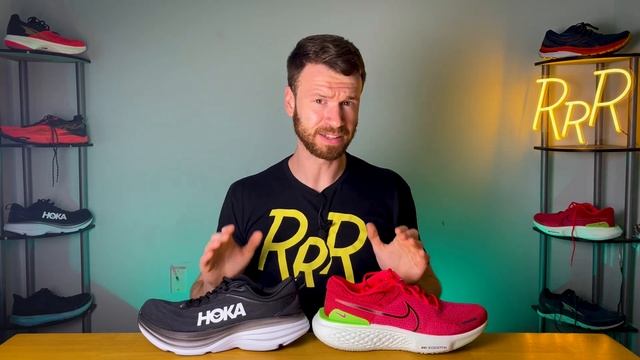Hoka Bondi 8 vs Nike ZoomX Invincible Run Flyknit 2 смотреть онлайн