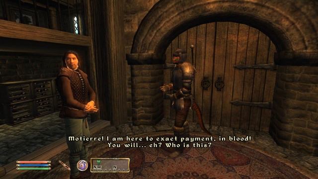 Skyrim ٠Easter Egg to Motierre from Oblivion смотреть онлайн