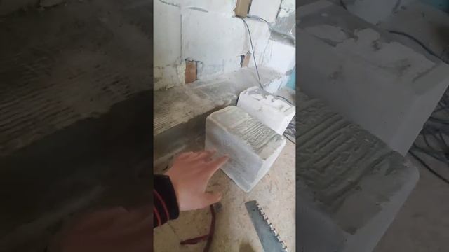 Газоблок. Используемый инструмент. Монтаж.