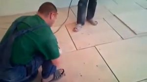Укладка фанеры на бетонную стяжку видео урок