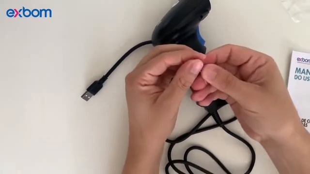 LEITOR DE CODIGO DE BARRAS LASER USB COM FIO EXBOM - LCB-160 REVIEW смотреть онлайн