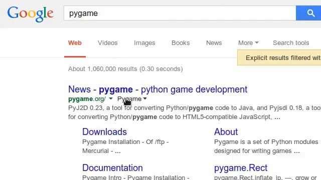 Python [pygame] 00 Installing pygame смотреть онлайн