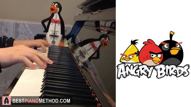 ANGRY BIRDS Theme Song (Piano Cover By Amosdoll)