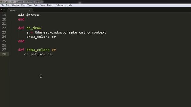 GTK Cairo Graphics in Ruby смотреть онлайн
