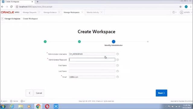 How to Create Workspace in Oracle Apex/Oracle Application Express version 5 and Above смотреть онлайн