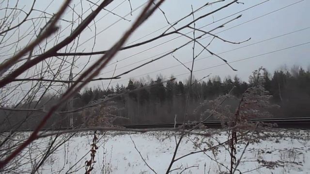 Электропоезд ЭП2Д-0199 сообщением Данилов - Ярославль-Московский(Извините,что камера трясется) смотреть онлайн