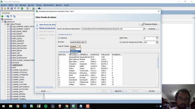 Importación de datos de Excel a Oracle смотреть онлайн