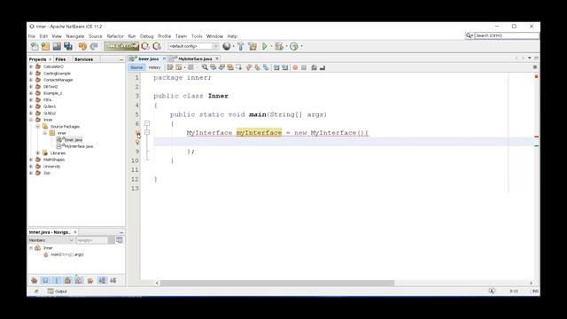 Java OOP - Lesson 27 Anonymous Class for Interface Implementation {جافا بالعربى} смотреть онлайн