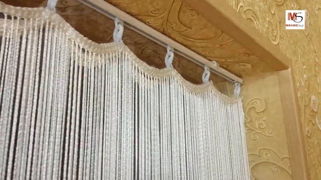 Нитевые шторы в проём / Thread curtains in the opening смотреть онлайн