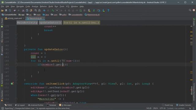Curso de Android and Kotlin desde cero Actualizando datos en los arrays смотреть онлайн