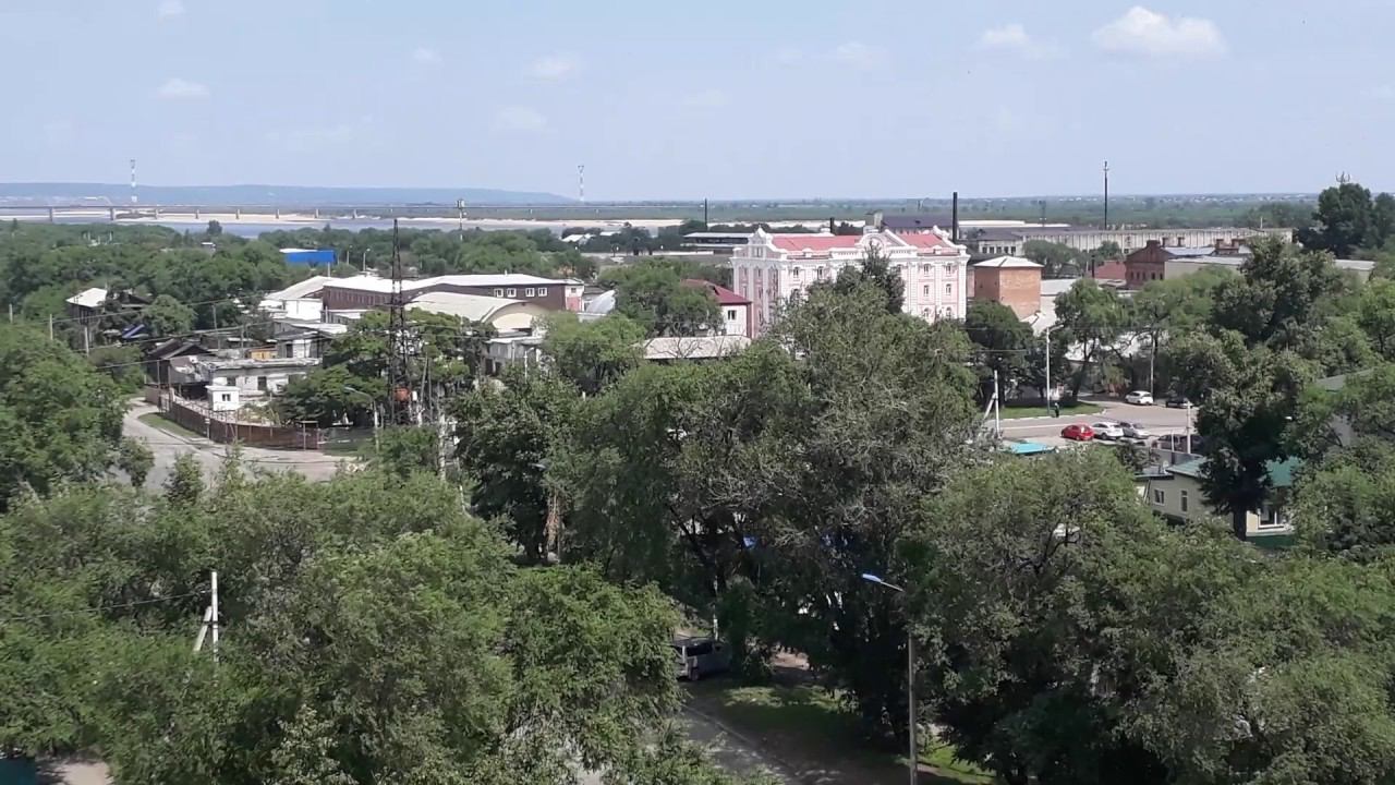 Благовещенск, вид из дома Лазо 64 на восточную сторону смотреть онлайн