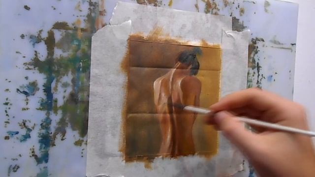 Как Нарисовать Девушку Со СПИНЫ смотреть онлайн