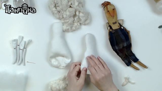 МК Набивка куклы разными материалами смотреть онлайн