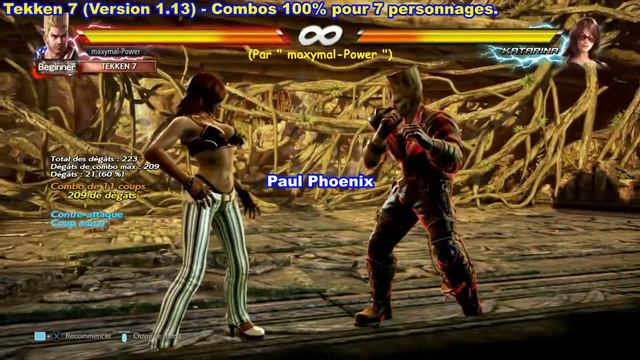 Tekken 7 (Version 1.13) - 100% Combos for 7 characters (By 