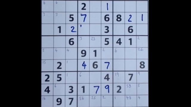 Sudoku solution – The Guardian sudoku 23 October 2021 Expert level (good game) смотреть онлайн
