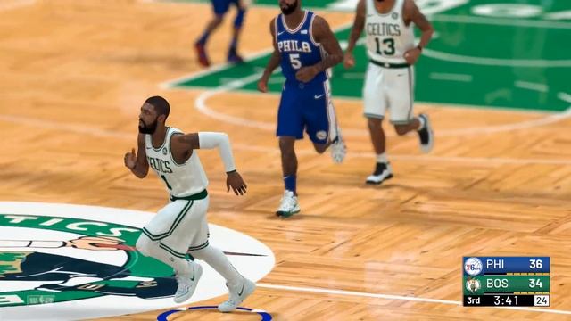 NBA 2K19 - Celtics vs 76ers - Game Highlights - Mod Showcase смотреть онлайн