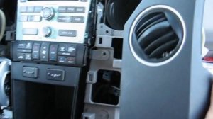 How to Remove Radio / CD Changer from Honda Pilot 2009 for Repair.
