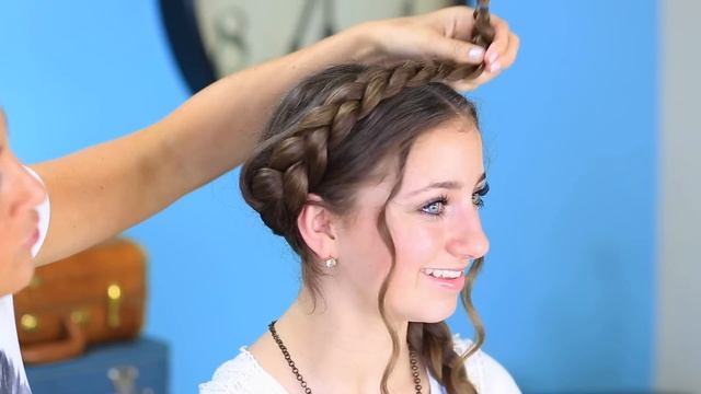 Milkmaid Braids | Cute Summer Hairstyles смотреть онлайн