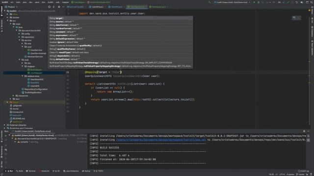 Spring Boot - MapStruct del cero al primer mapper смотреть онлайн