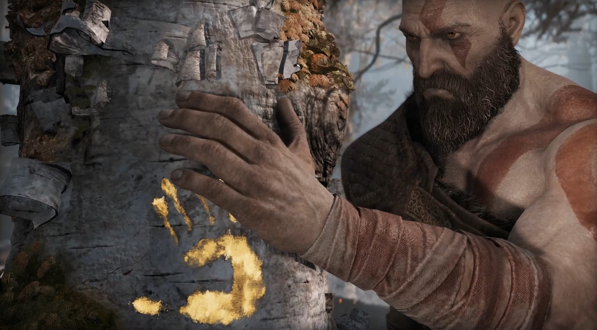 God of War на ПК. Отмеченные деревья. Спуститесь вниз по реке смотреть онлайн