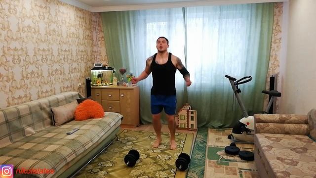 CROSSFIT! КАРДИО ТРЕНЯ В СТИЛЕ КРОССФИТ! Давайте попотеем!!!