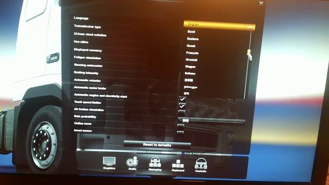Как поменять язык в игре Euro Truck Simulator 2 смотреть онлайн