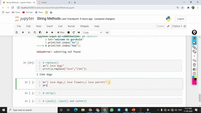 Learn Python in Tamil | Python Datatypes - String Methods | Part 2 | [Tamil] смотреть онлайн