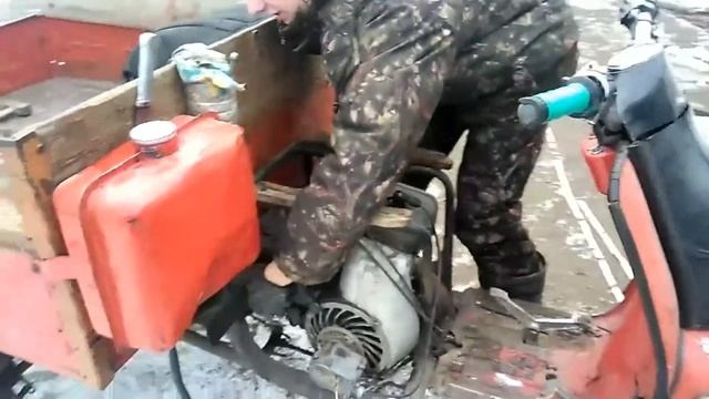 Заводим Альфу и муравья в минусовую погоду!Лайфхаки! смотреть онлайн