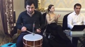 Зубаир и Бектемир - лезгинка барабан гармошка.