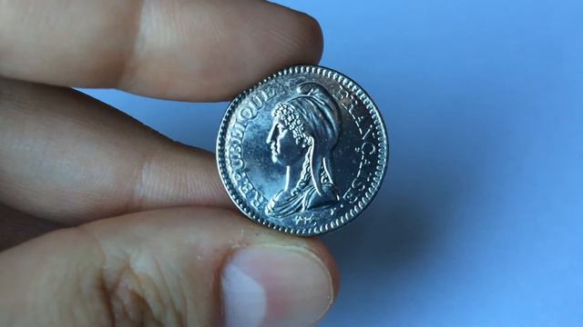 ЮБИЛЕЙНАЯ МОНЕТА ФРАНЦИИ - 1 Франк 200 лет Первой Французской Республике смотреть онлайн