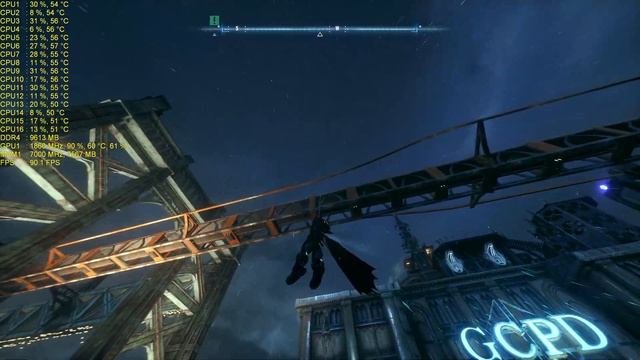 Batman Arkham Knight Rtx 2080 Ti Maxed Settings! 4k UltraHD смотреть онлайн