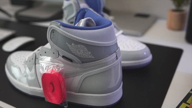 Nike Air Jordan 1 Zoom High Racer Blue Review & On Feet смотреть онлайн